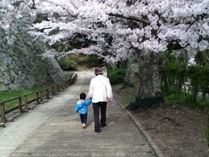 おばあちゃんと一緒